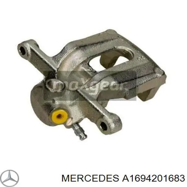 Купить A1694201683 Mercedes Суппорт тормозной передний правый