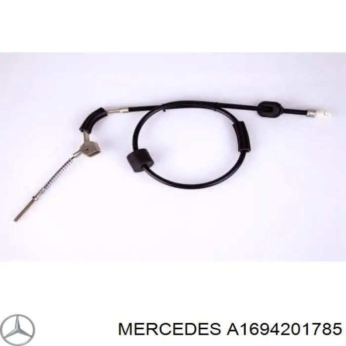 A1694201785 Mercedes трос ручного тормоза передний