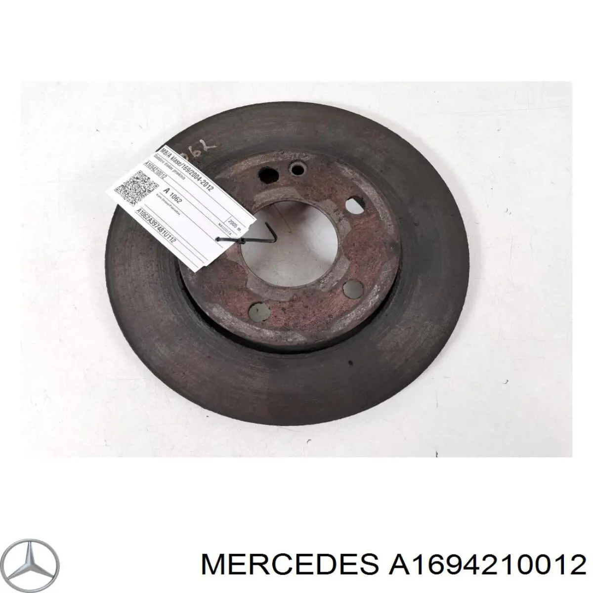A1694210012 Mercedes диск тормозной передний