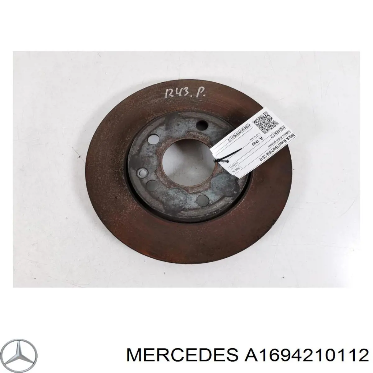 A1694210112 Mercedes диск тормозной передний