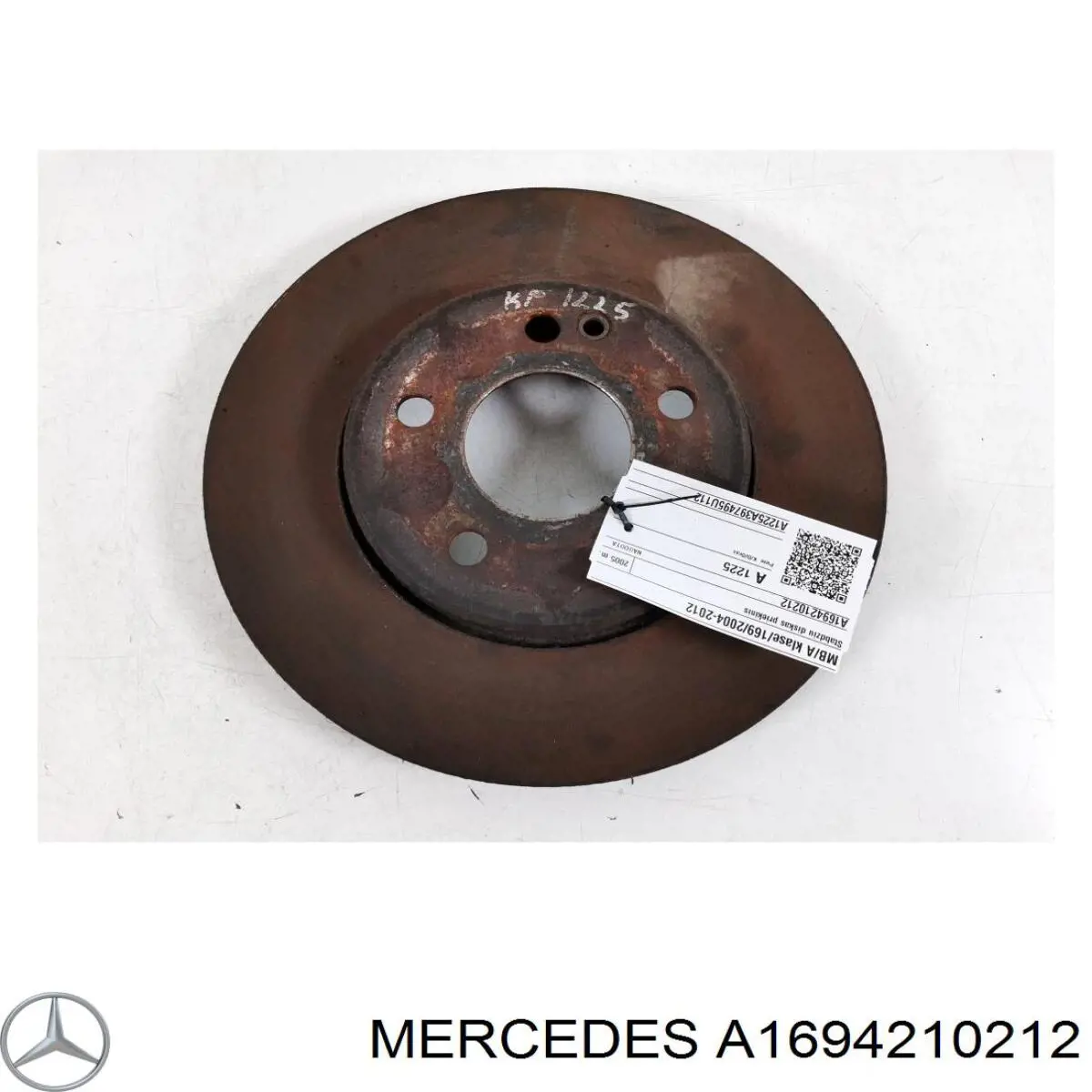 A1694210212 Mercedes диск тормозной передний
