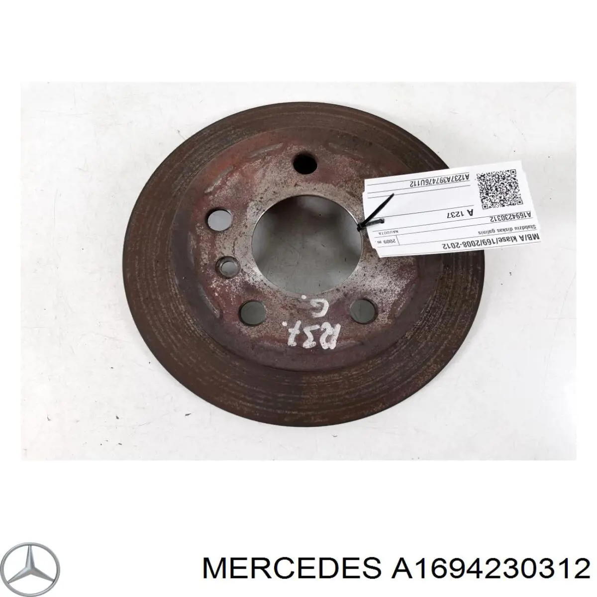 A1694230312 Mercedes Дисковый тормоз