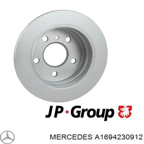 Купить A1694230912 Mercedes Диск тормозной задний