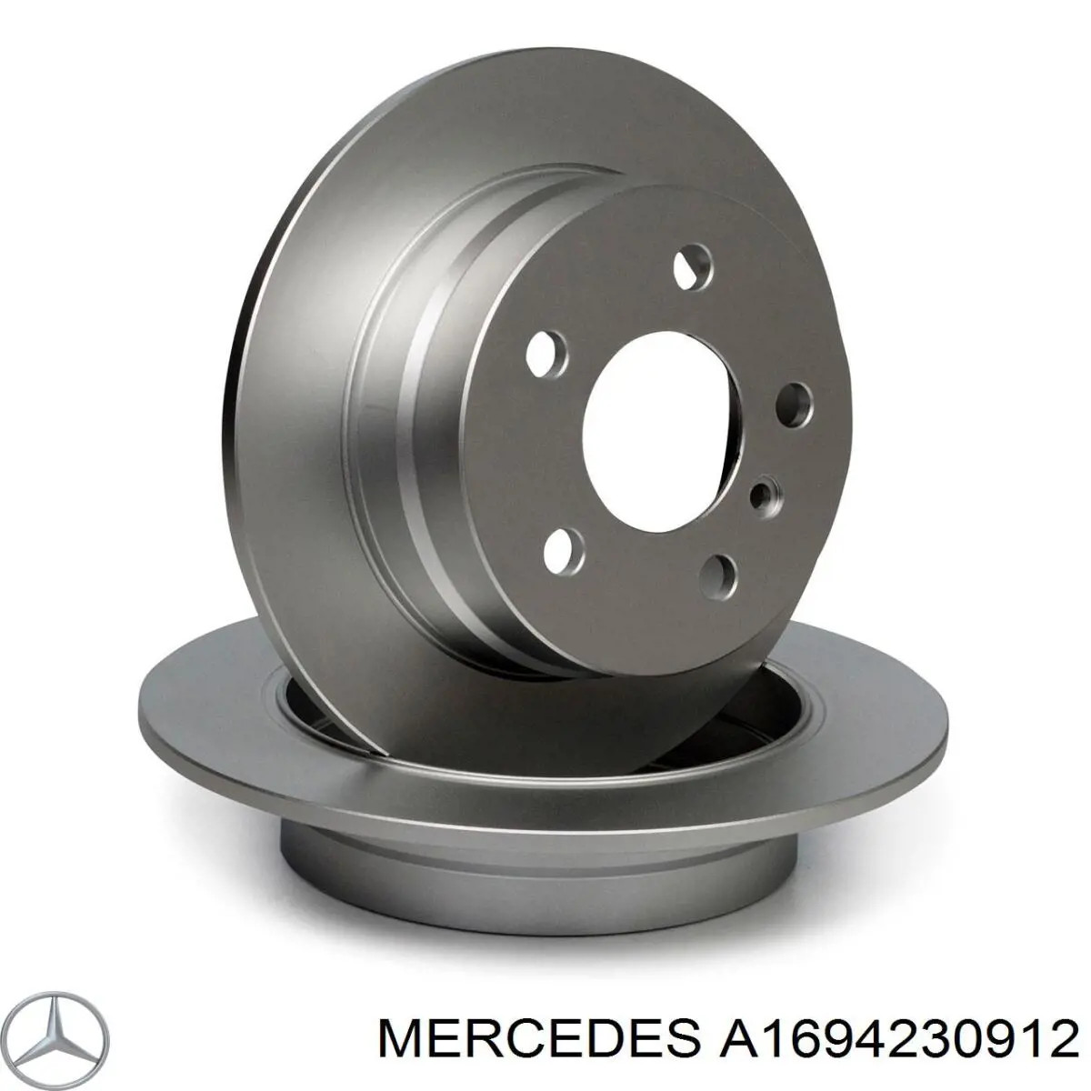Тормозные диски A1694230912 Mercedes