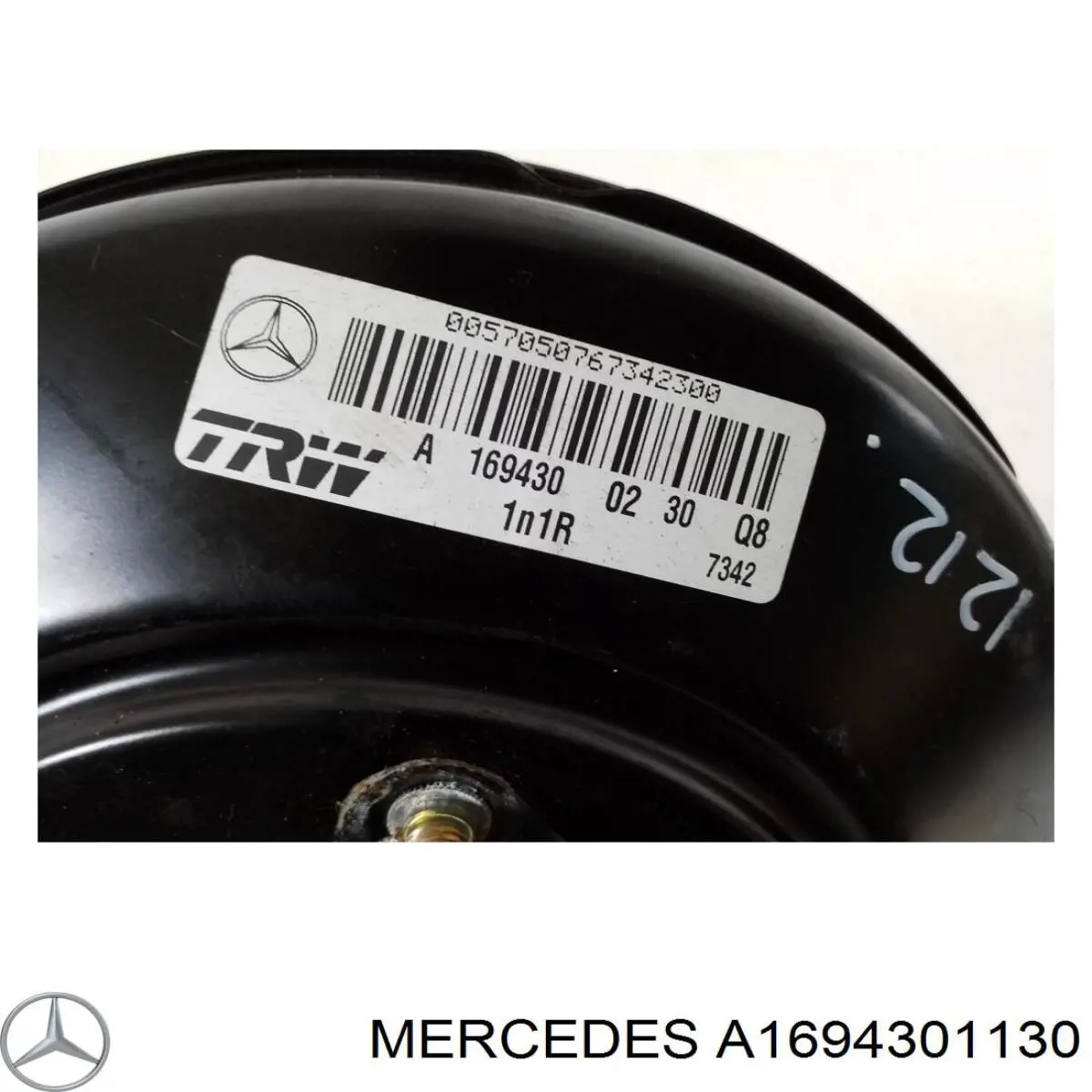 A1694301130 Mercedes усилитель тормозов вакуумный