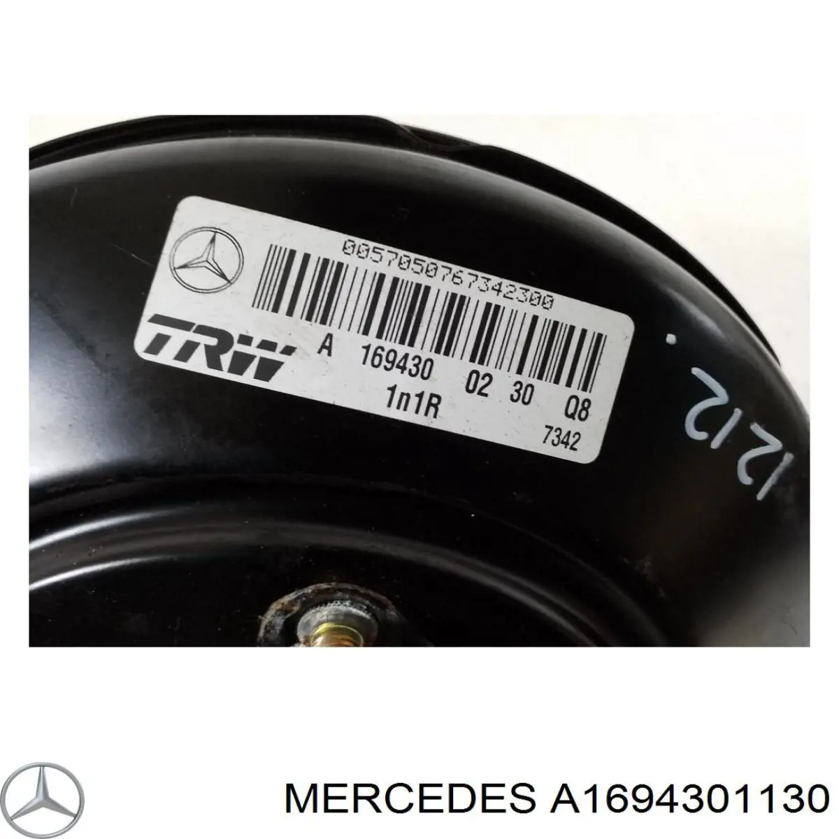 Усилитель тормозов A1694301130 Mercedes