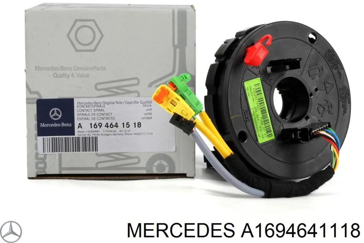 A1694641118 MERCEDES Anillo de AIRBAG original y equivalente