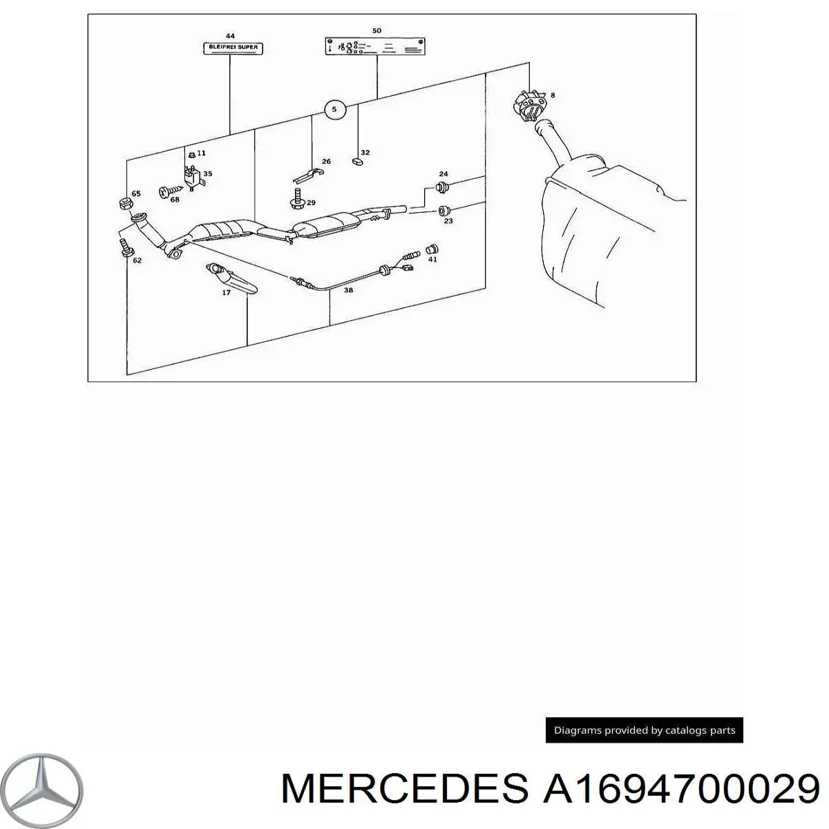  A1694700029 Mercedes