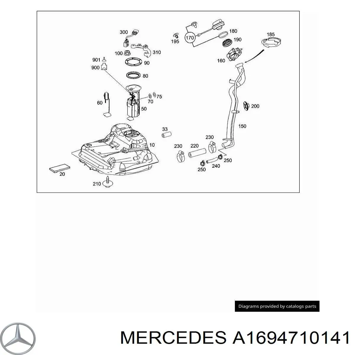 A1694710141 Mercedes 