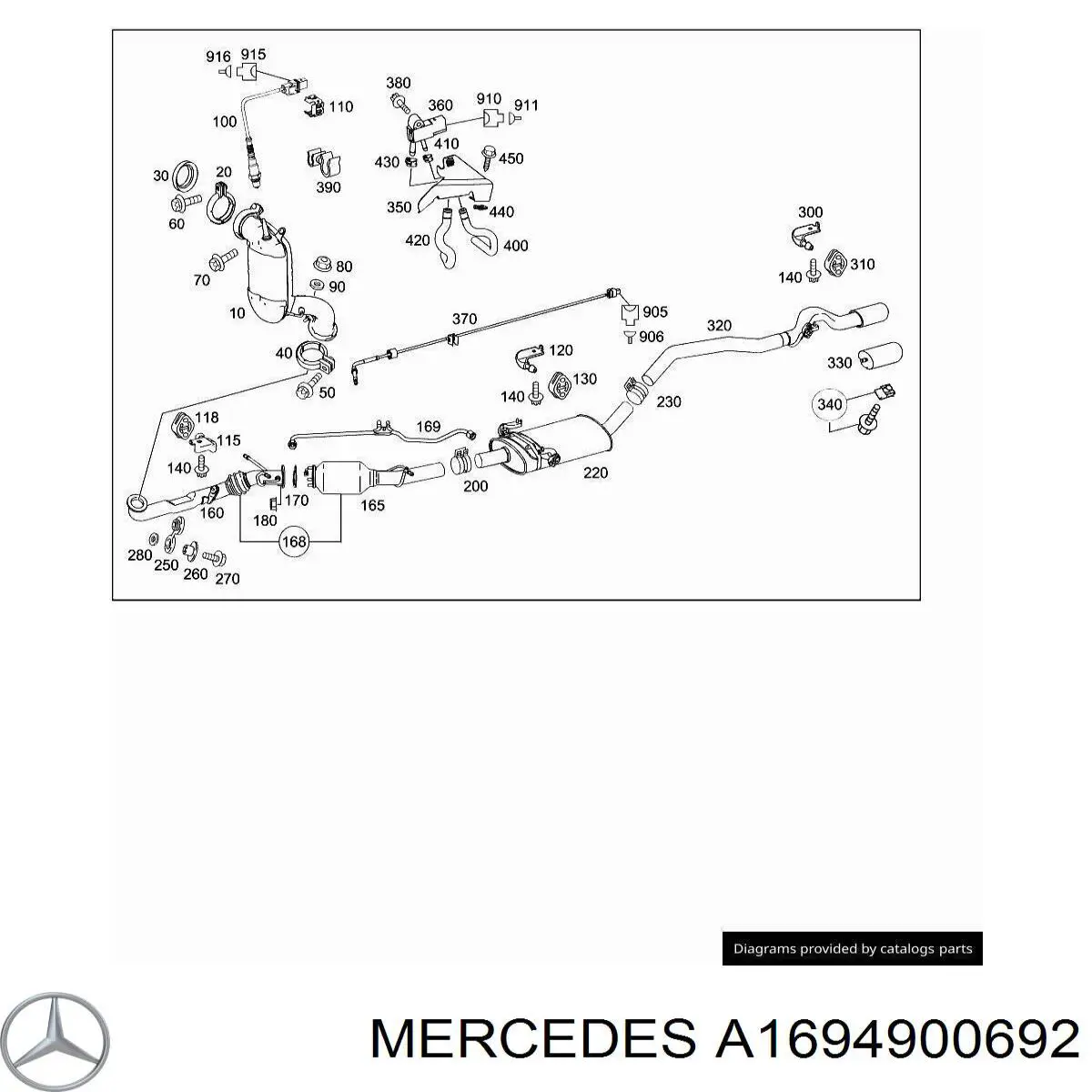  A1694900692 Mercedes