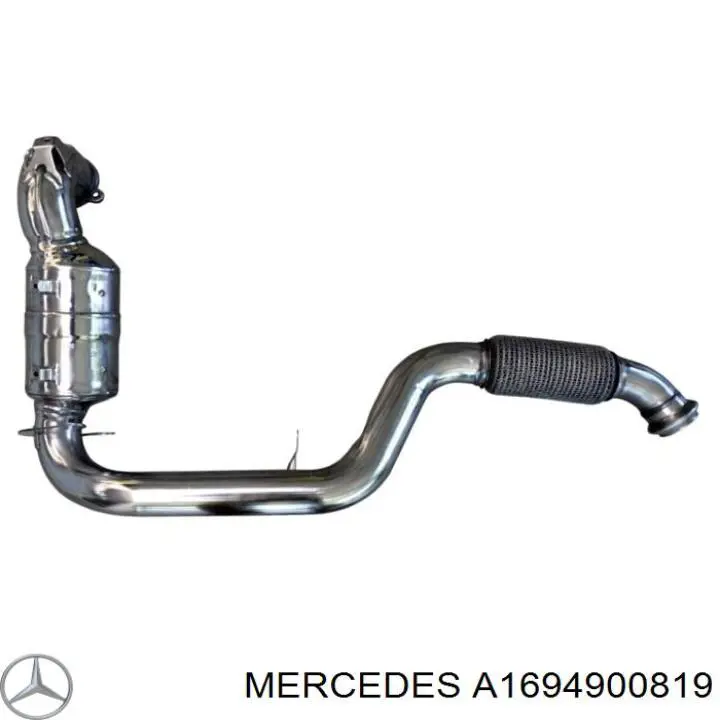 Каталитический нейтрализатор отработавших газов Mercedes A1694900519 цена, от 562.04 USD