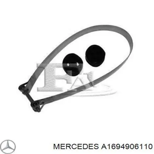 Выхлоп задний Mercedes A1694906110 цена, от 73.21 USD
