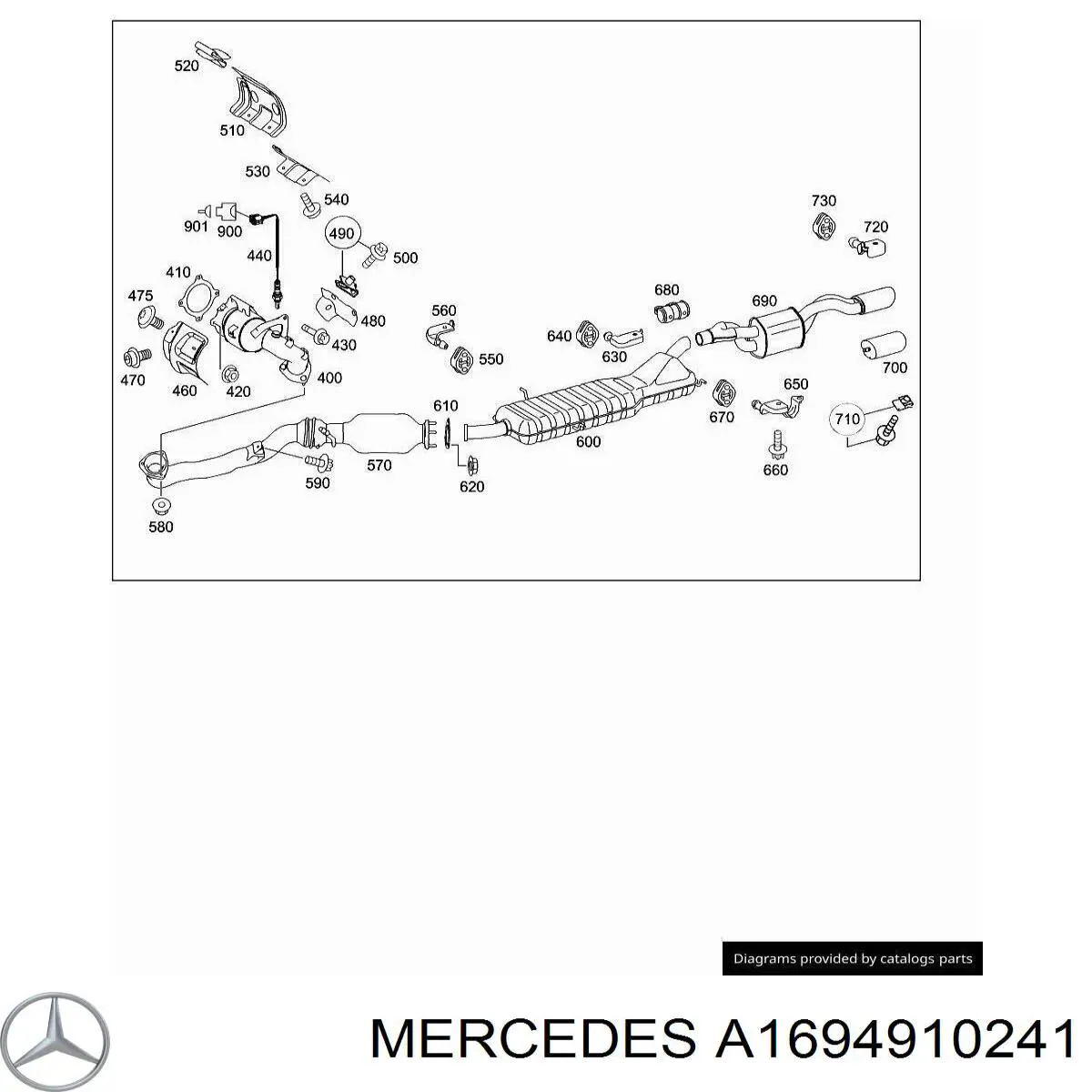  Mercedes A1694910241 цена, от 3.80 USD