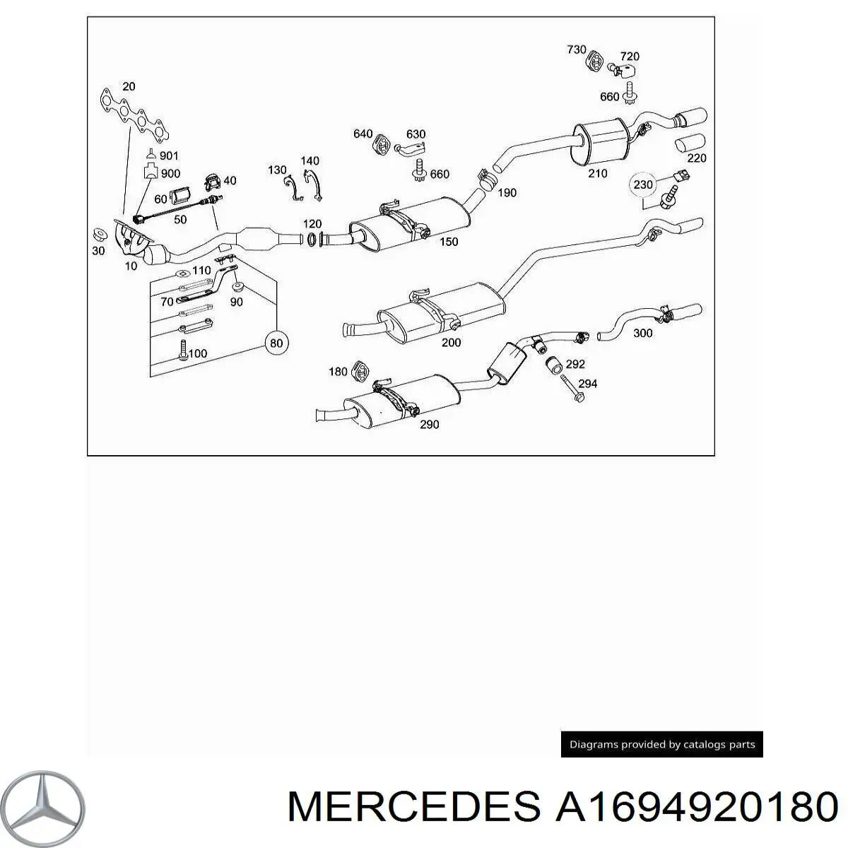 Купить 1694920180 Mercedes 