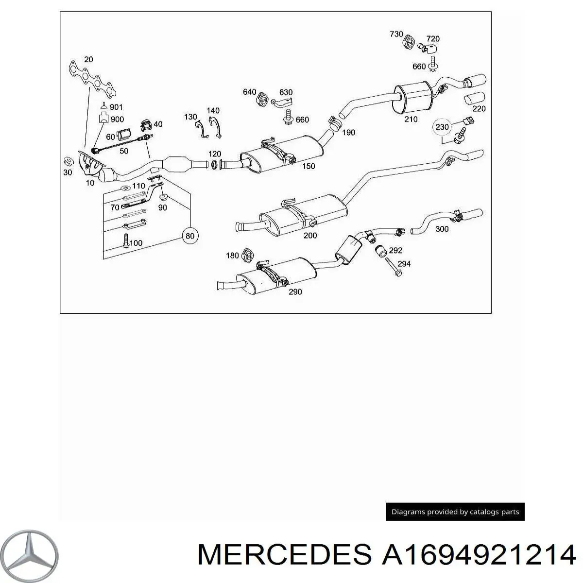  Mercedes A1694921214 цена, от 108.48 USD