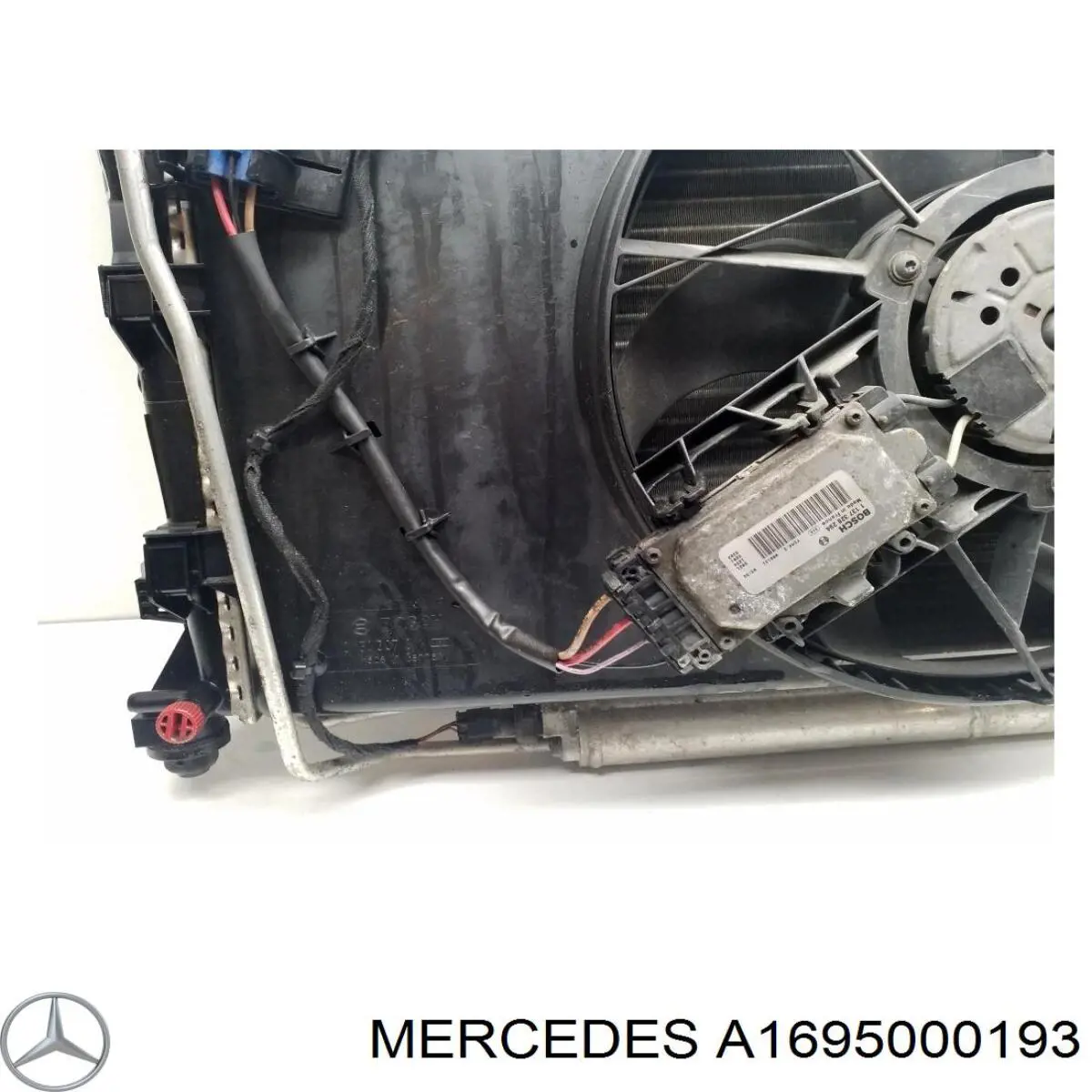 Электровентилятор охлаждения в сборе Mercedes A1695000193 цена, от 101.58 USD