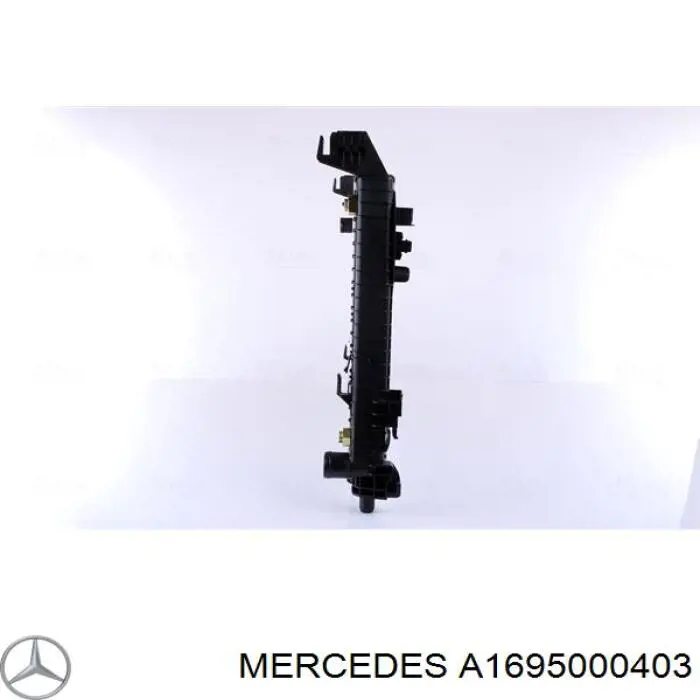 A1695000403 Mercedes radiador de esfriamento de motor