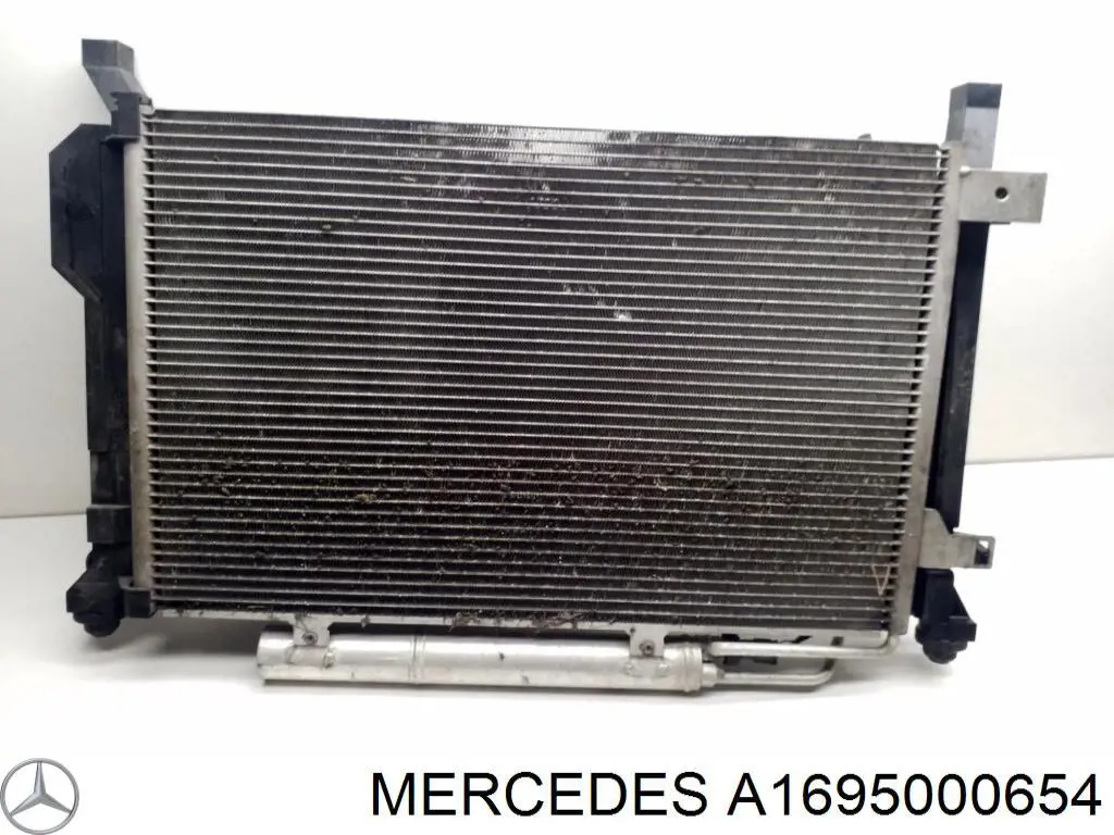 A1695000654 Mercedes радиатор кондиционера