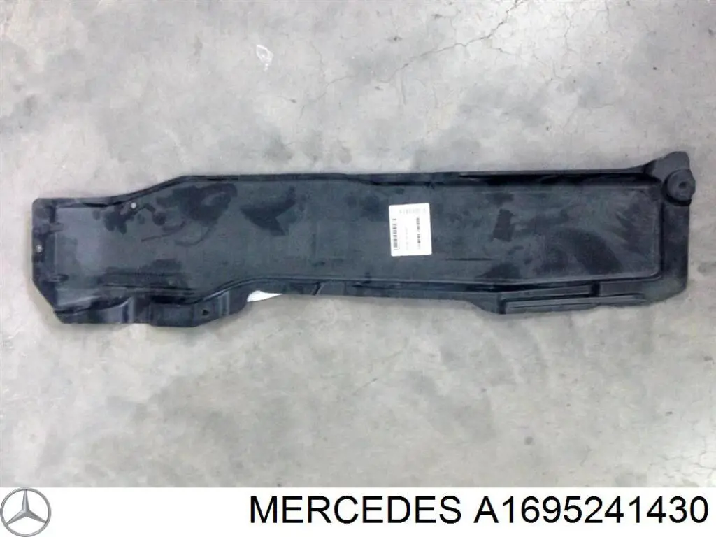 A1695241430 Mercedes placa sobreposta (moldura externa direita de acesso)