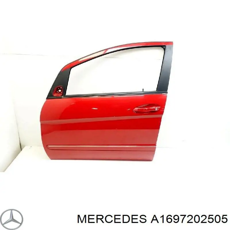 1697202505 Mercedes porta dianteira esquerda