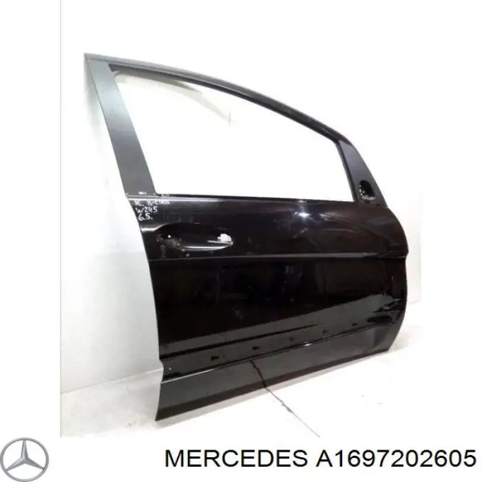 Пассажирская передняя дверь Mercedes 1697202605