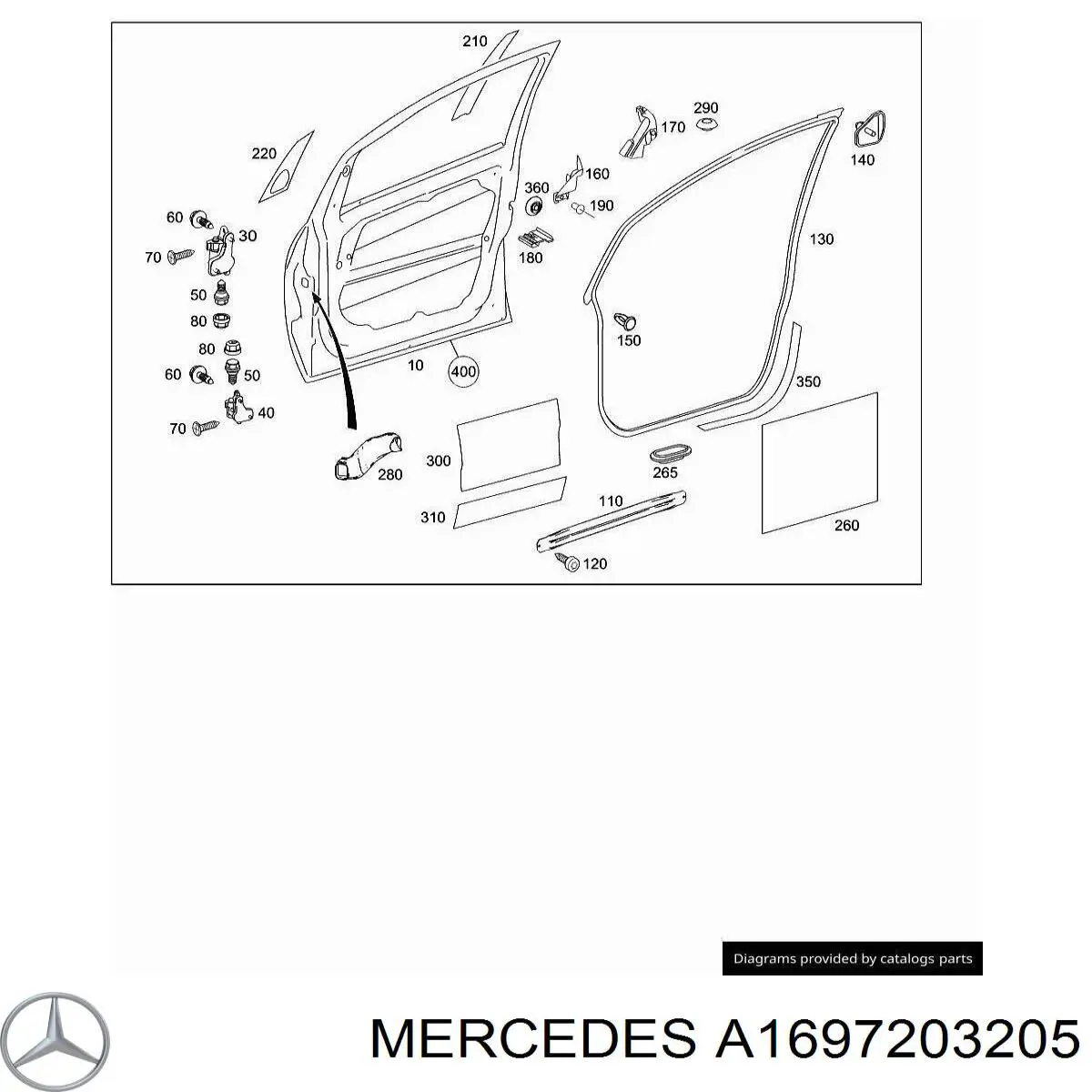 A1697203205 Mercedes 