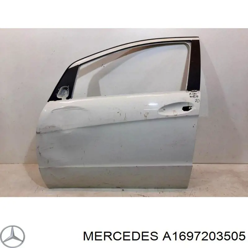 A1697202305 Mercedes porta dianteira esquerda