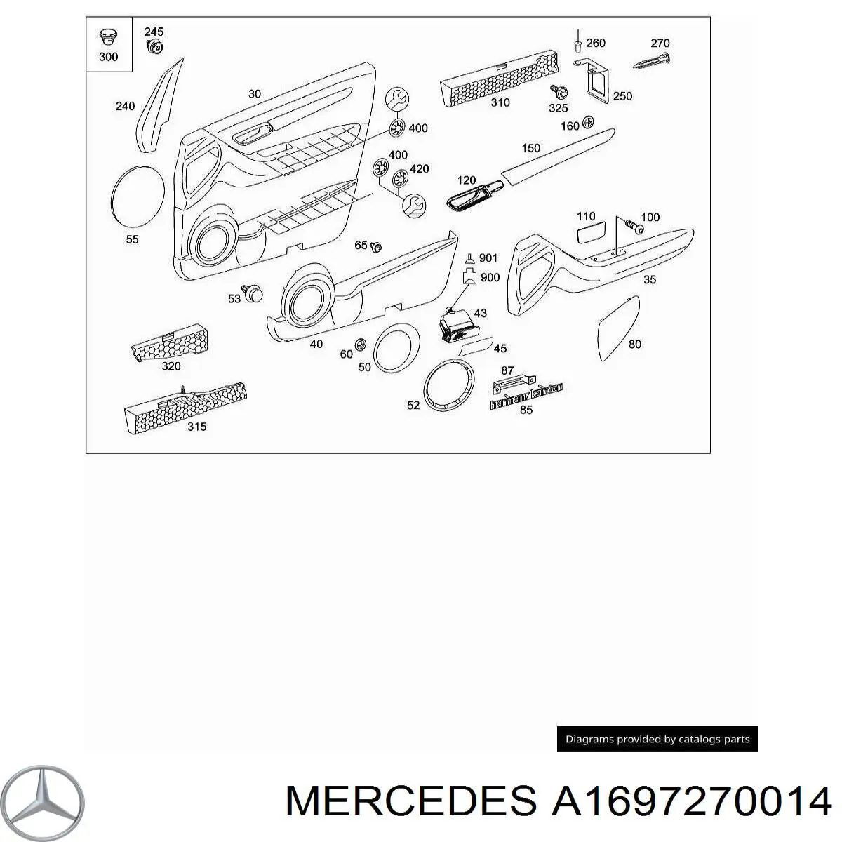  A1697270014 Mercedes