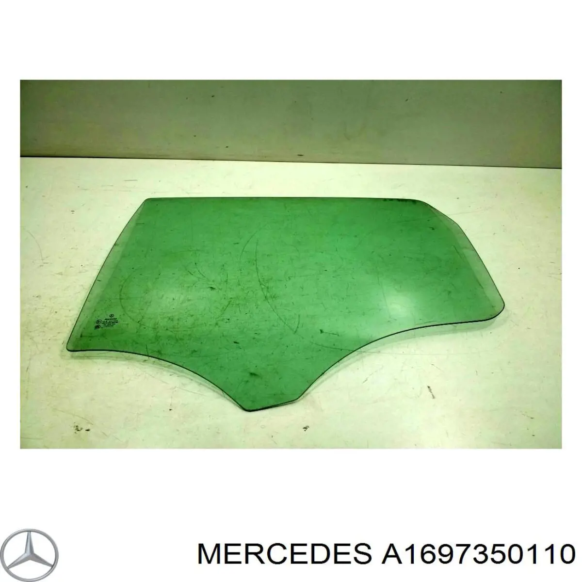 A1697350110 Mercedes Стекло двери задней левой