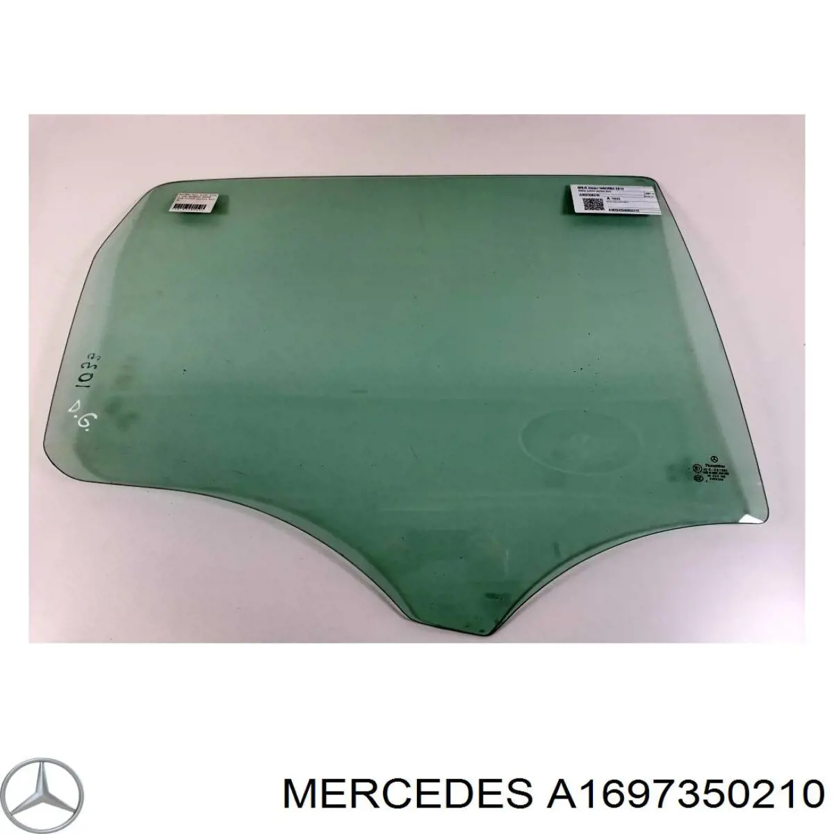 A1697350210 Mercedes Стекло задней правой двери