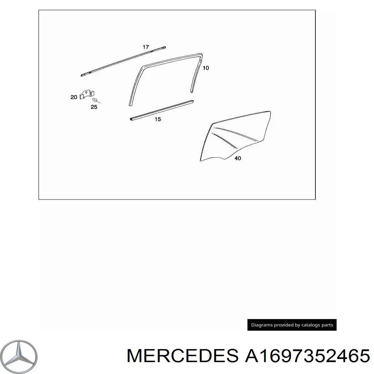  Mercedes A1697352465 цена, от 12.67 USD
