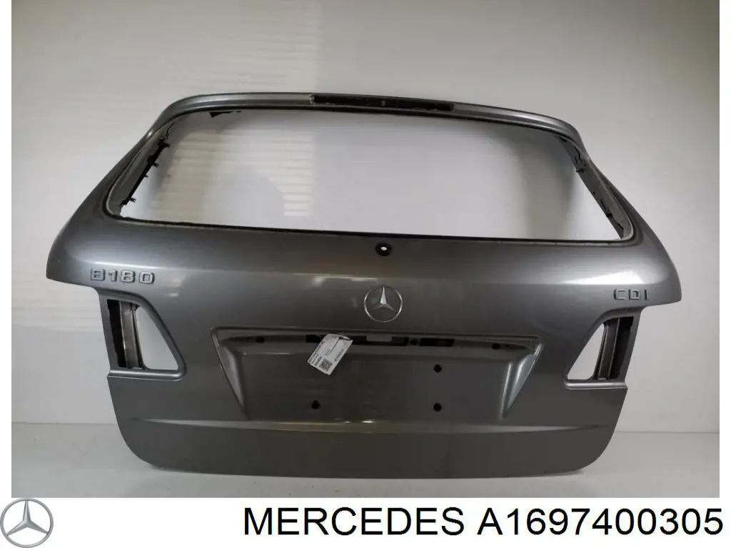 Крышка багажника на Mercedes B (W245)