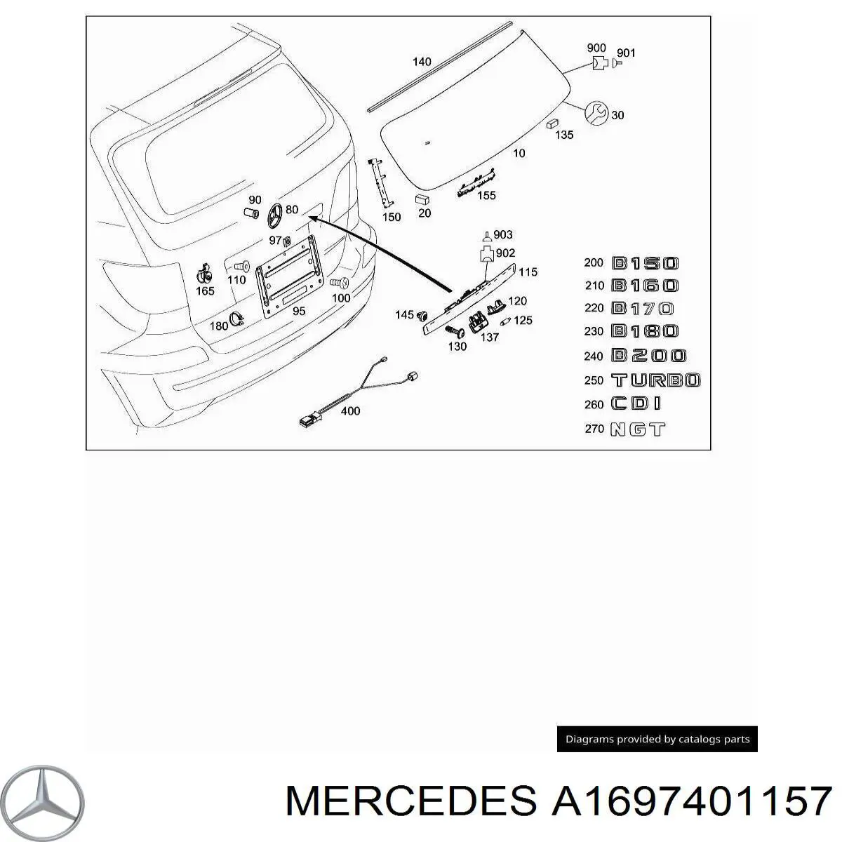 A1697401157 Mercedes 