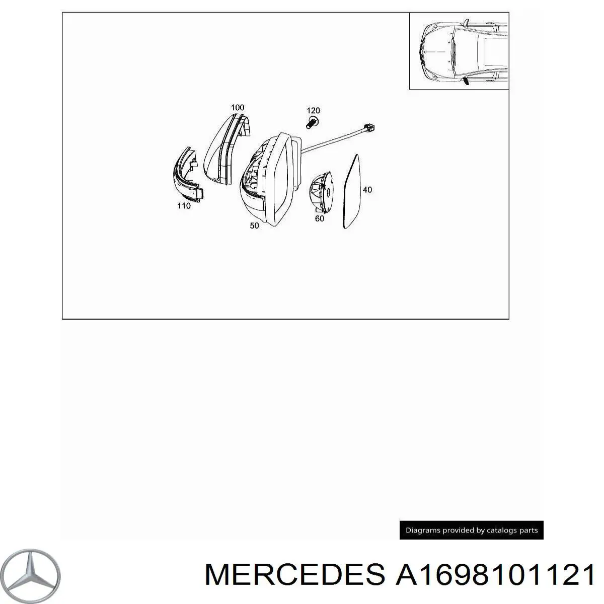  A1698101121 Mercedes