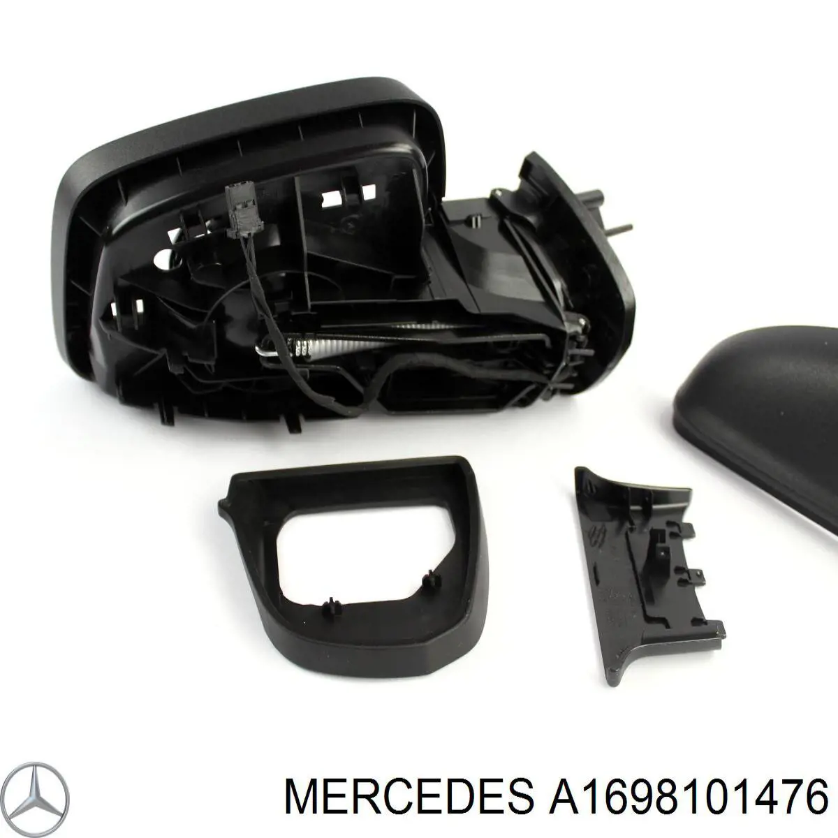 A1698101476 Mercedes зеркало заднего вида правое