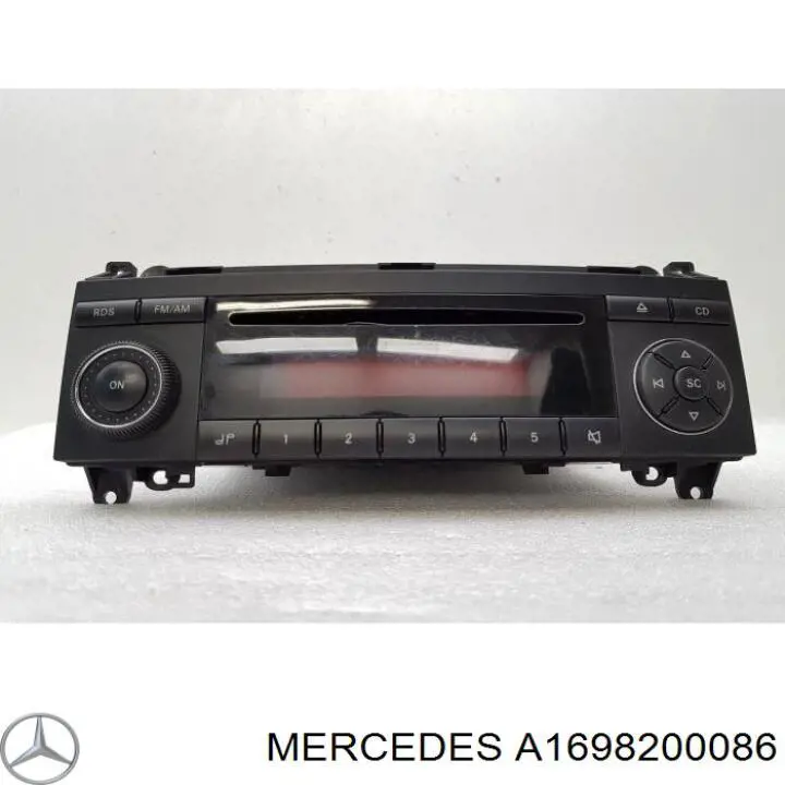 1698200086 Mercedes Радиоприемник