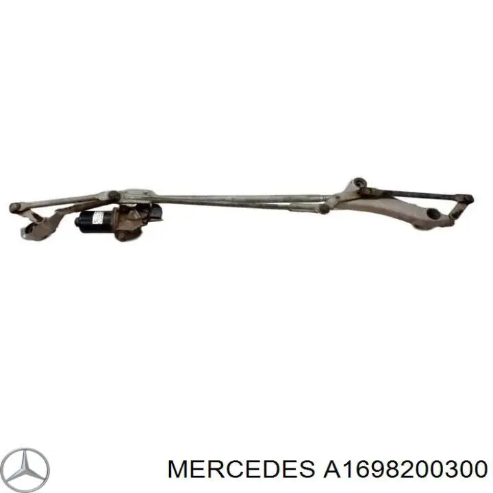 1698201140 Mercedes трапеция стеклоочистителя
