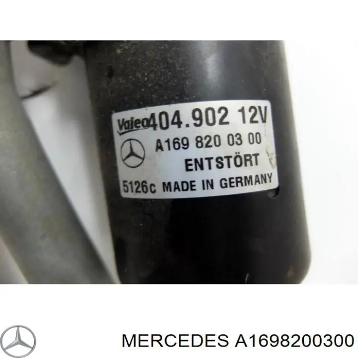 Трапеция дворников A1698200300 Mercedes