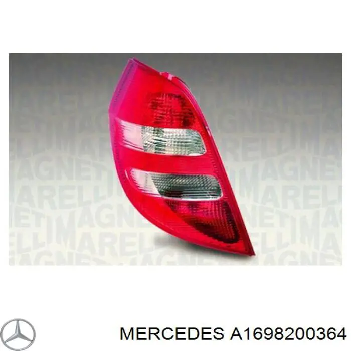 Купить A1698200364 Mercedes Левый стоп