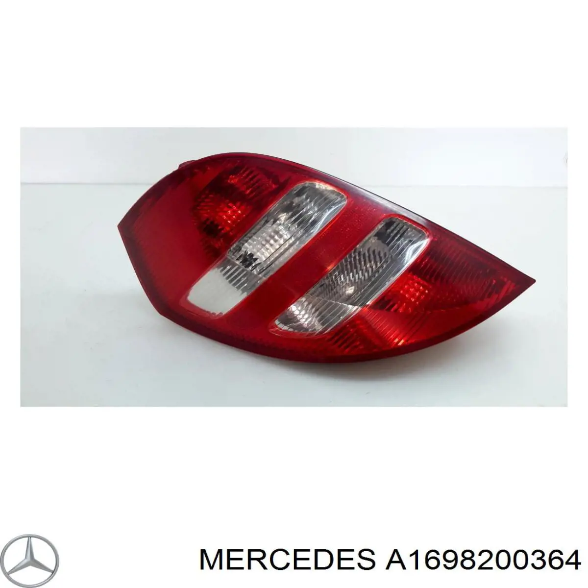 A1698200364 Mercedes lanterna traseira esquerda