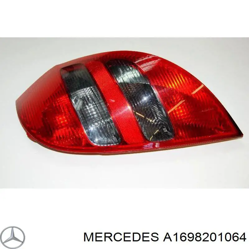 A1698201064 Mercedes фонарь задний правый