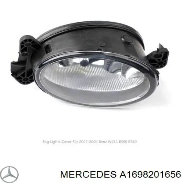 Фара противотуманная правая Mercedes A1698201656
