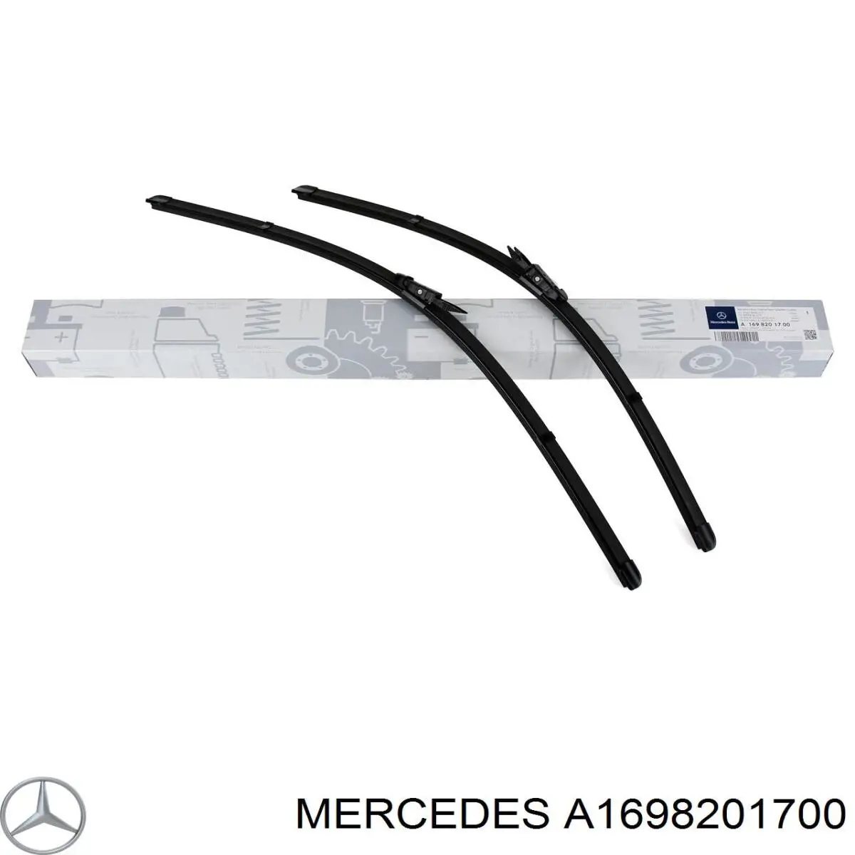 A1698201700 Mercedes щетка-дворник лобового стекла, комплект из 2 шт.
