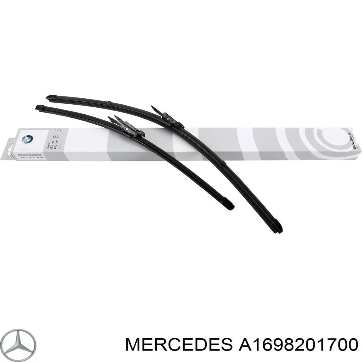 Купить A1698201700 Mercedes Бесконтактные дворники