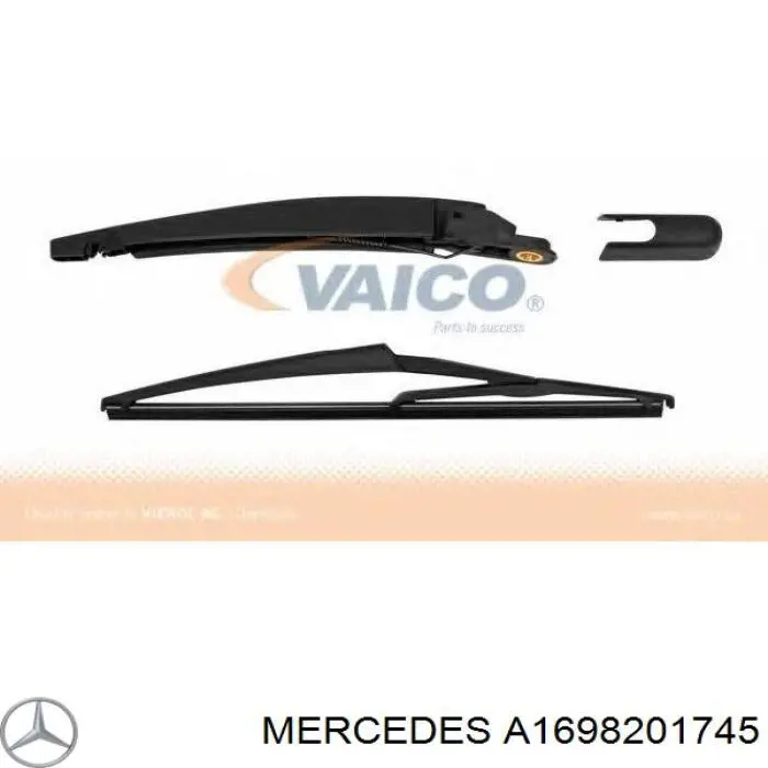 Купить A1698201745 Mercedes Дворник стеклоочистителя задний