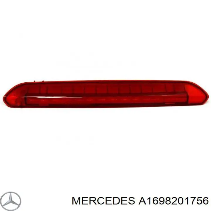 Sinal de parada traseiro adicional Mercedes A  W169