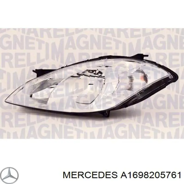 A1698205761 Mercedes фара левая