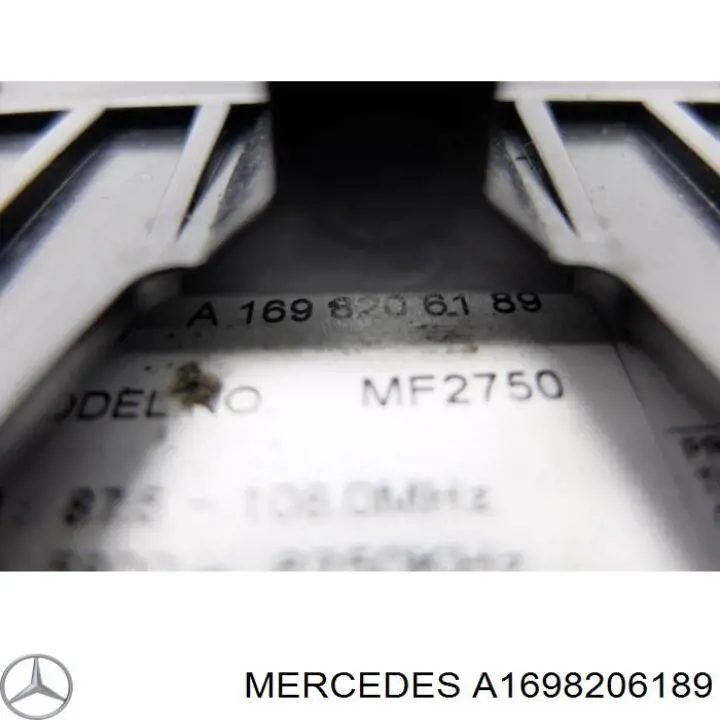 Купить 1698206189 Mercedes Заводская магнитола