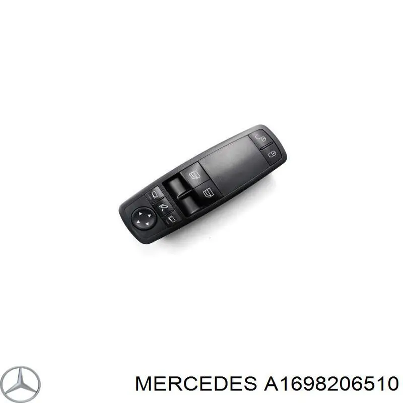 A1698206510 Mercedes Кнопки переднего левого стекло подъёмника