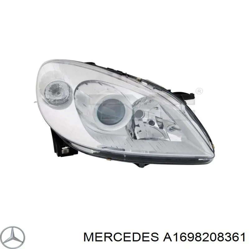 Фара левая A1698208361 Mercedes